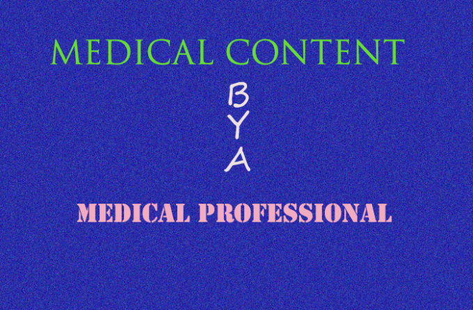 I will write a medical article or blog up to 1000 words
