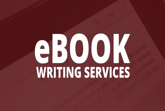 I will write your EBook in Any Topic