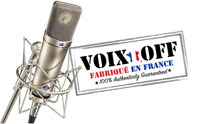 I will your professional french voiceover or audio message