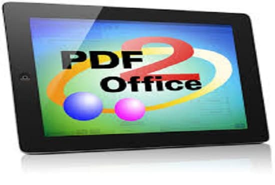I will convert PDF or image to editable microsoft word document