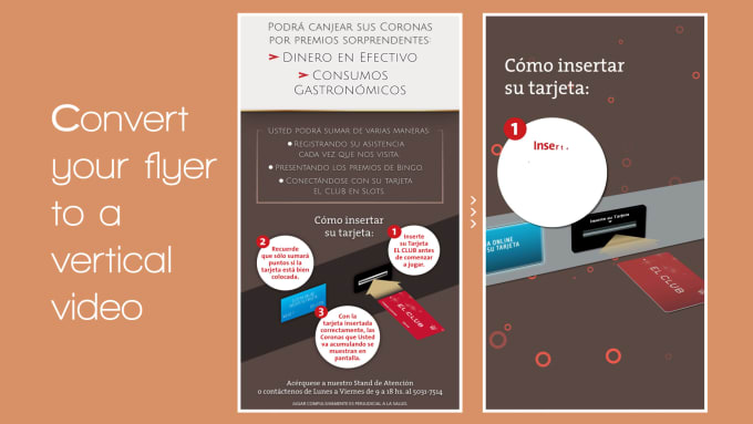 I will convert your static fb and ig story into a great animated post