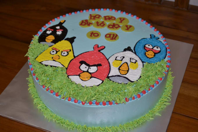 I will create a Special Angry bird Birthday Whiteboard Animation