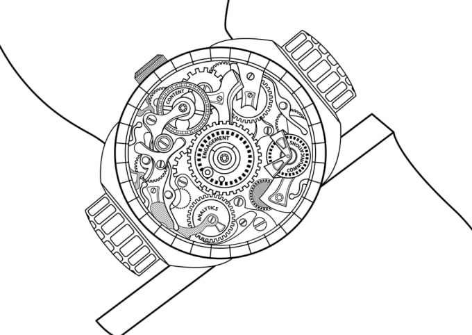 I will create awesome line drawings