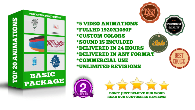 I will create noteworthy logo animations or youtube video intros