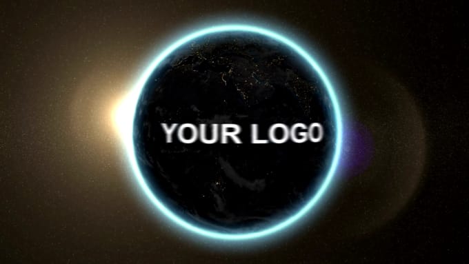 I will create stunning EARTH logo intro video in 24 hrs