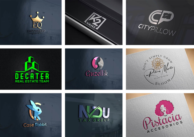 I will create the contemporary logo for your business