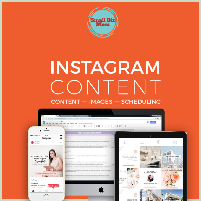 I will create your instagram content