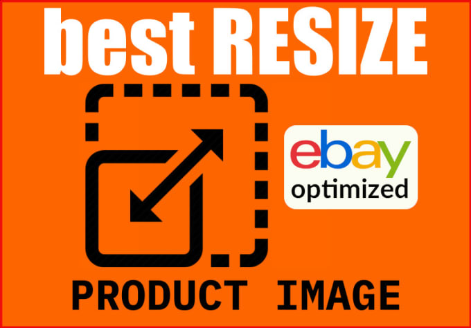 I will crop and resize 20 images at ebay size