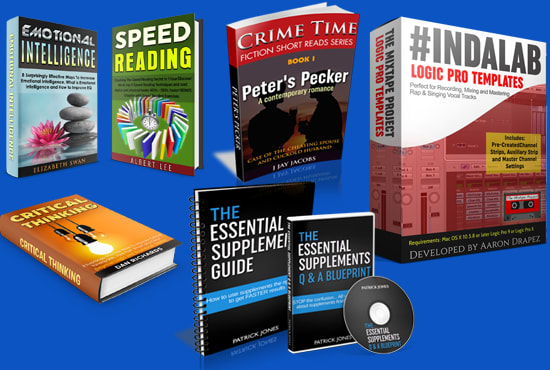 I will design 3d book covers, 3d box set,  software box and dvd case