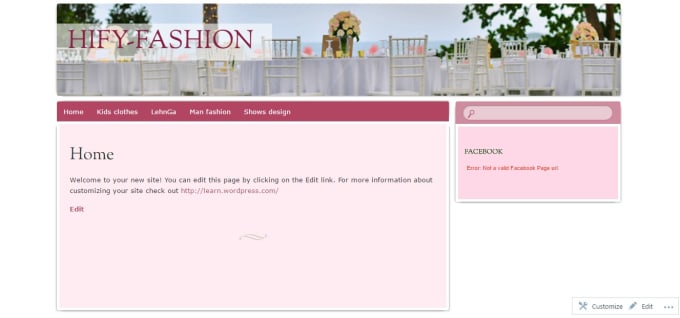 I will design a perfect blog on WordPress and blogger