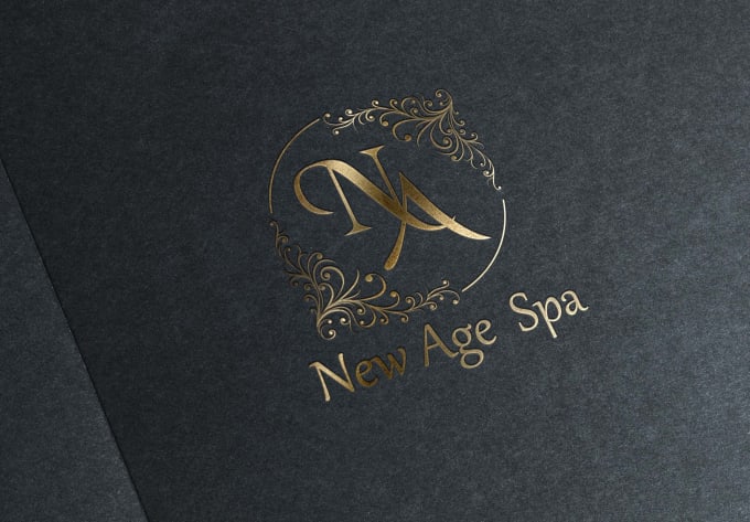 I will design an elegant luxurious logo