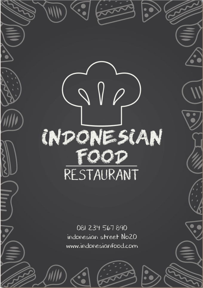 I will design any kind of service menu or flyer in chalk board