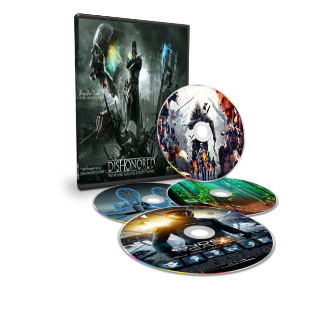 I will design dvd,product label or bundle combo in just 1 hour