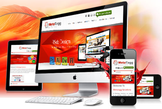 I will design modern and professional website
