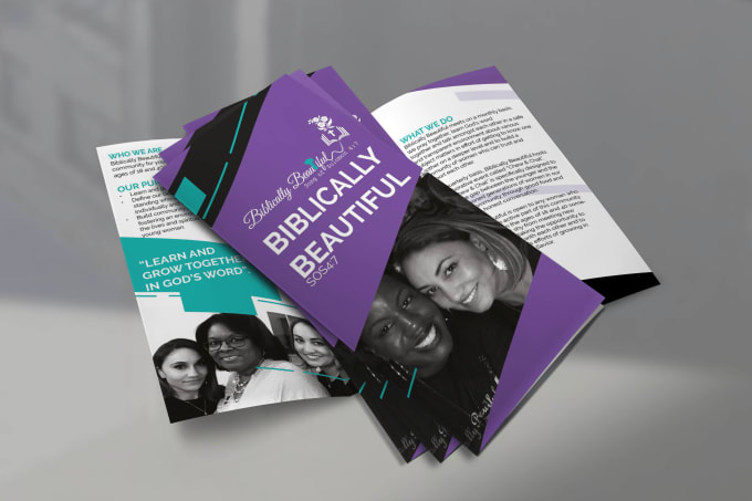 I will design professional brochure, brochure design