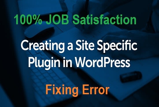 I will develop custom wordpress plugin,widget and fix any problem