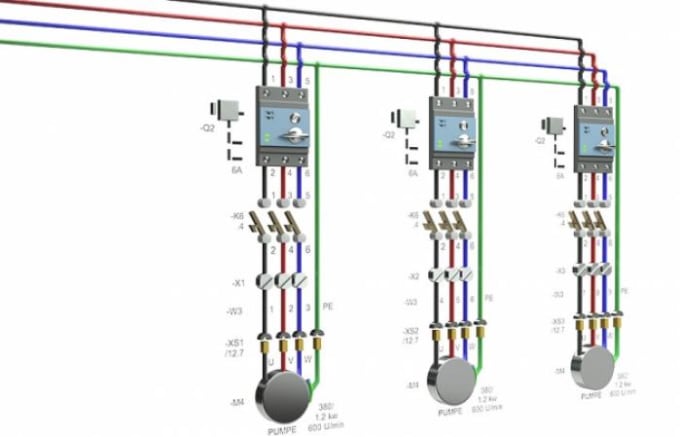 I will do 3d electrical drawings with Autocad