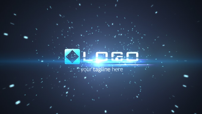 I will do 3d particle explosion light logo sting HD animation intro