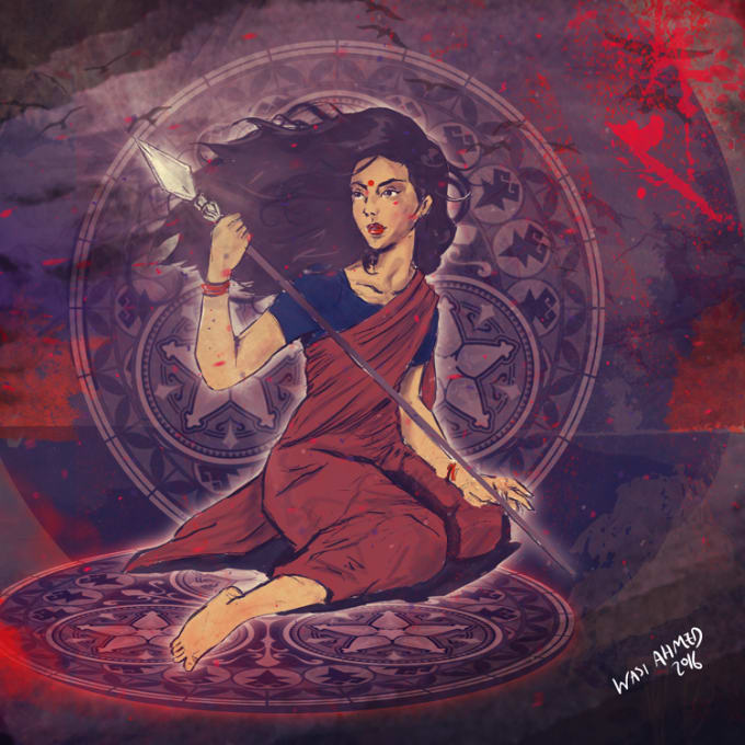 I will do a digital painting for you