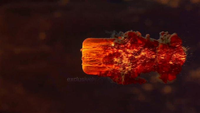 I will do awesome video intros in fire
