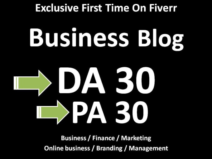 I will do Guest Posts on PR 5 Business Blogs