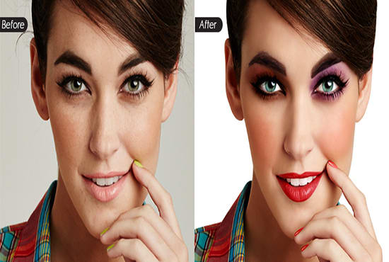 I will do photo retouching and color correction