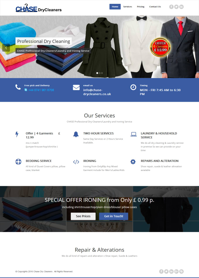I will do web design  for you