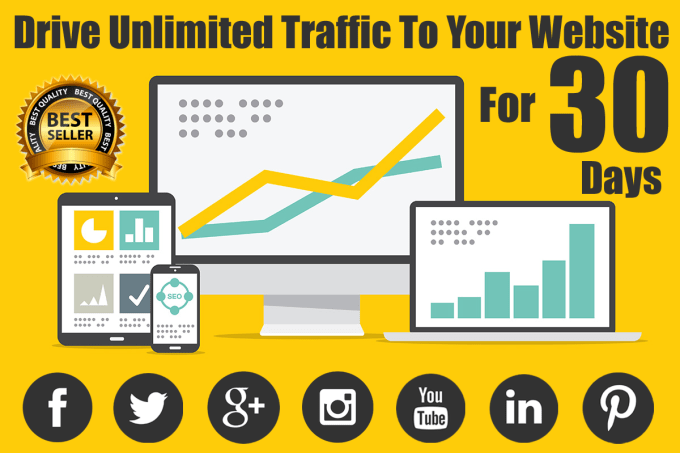 I will drive unlimited social media traffic
