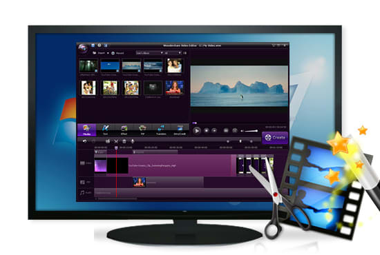 I will edit ur clips into short movie travel, fiction,ads