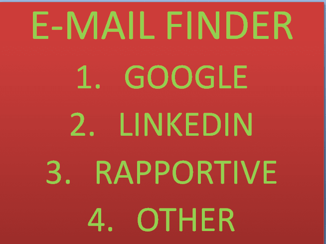 I will find valid email from any source
