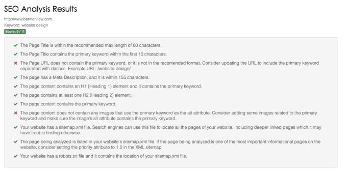 I will give specific instructions to improve your website search engine rankings