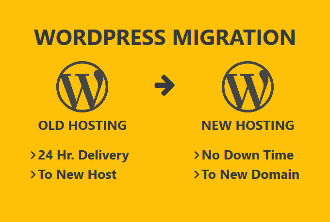 I will migrate your wordpress website