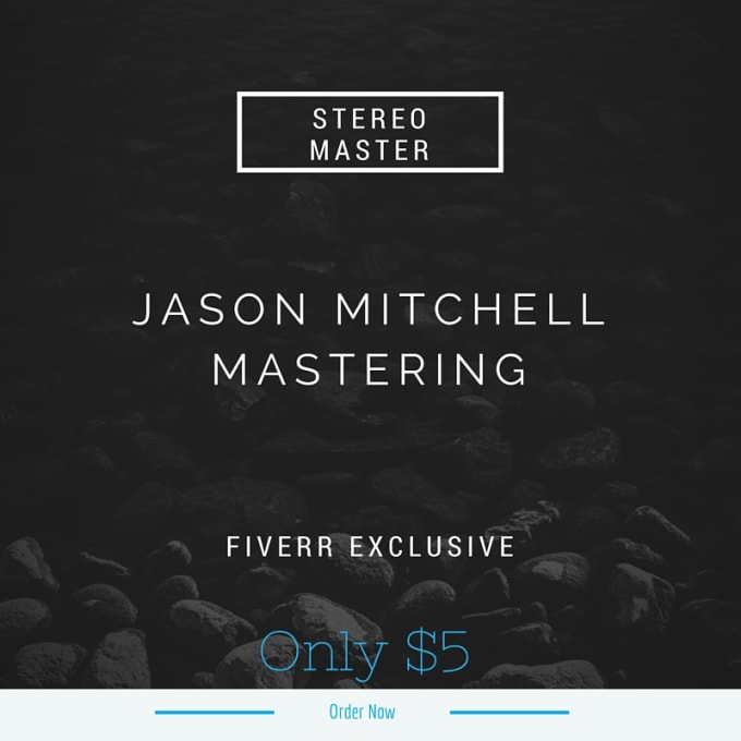 I will mix and master your audio