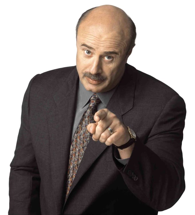 I will record a voiceover as dr phil