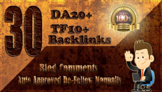 I will submit 30 high da tf dofollow backlinks