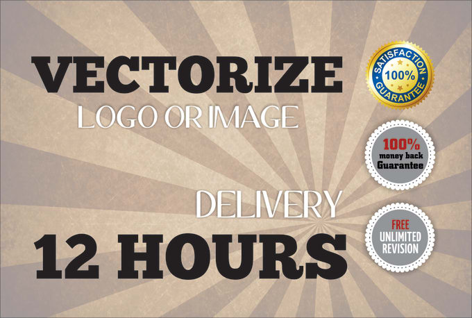 I will vectorize your logo and image