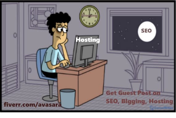 I will write and guest post on seo, blogging,it