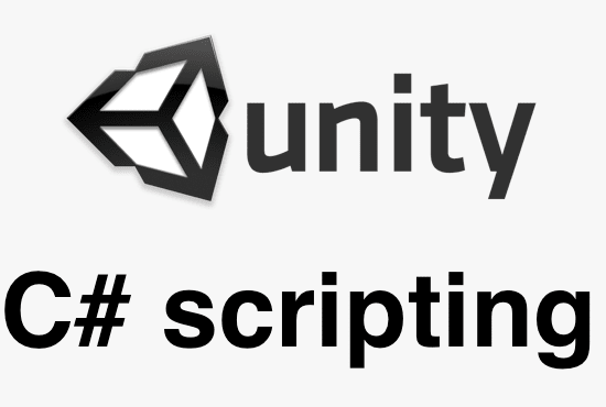 I will write c sharp script for unity