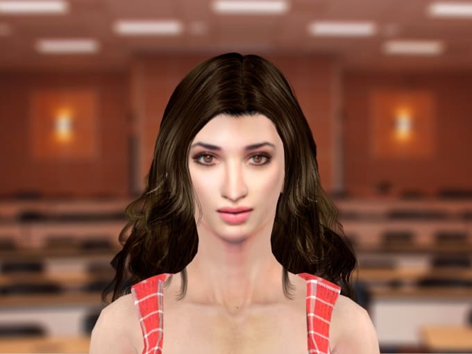 I will 3d talking head animation video greeting from a simple photo