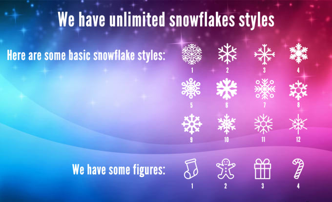 I will add scheduled snowflakes on your WordPress site