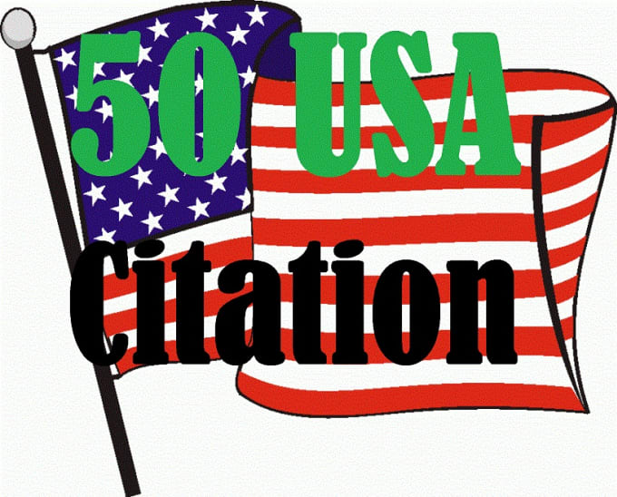 I will add your business listing on 50 top usa citation sites