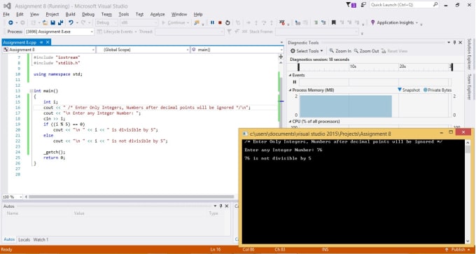 I will assist you in your programming assignments and modules
