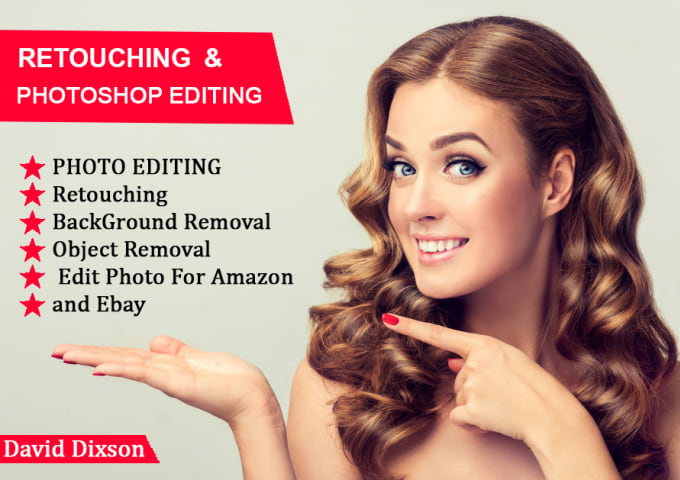 I will be your awesome photoshop editing expert