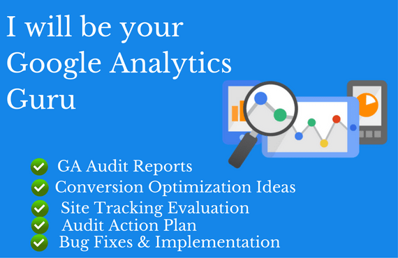 I will be your google analytics guru