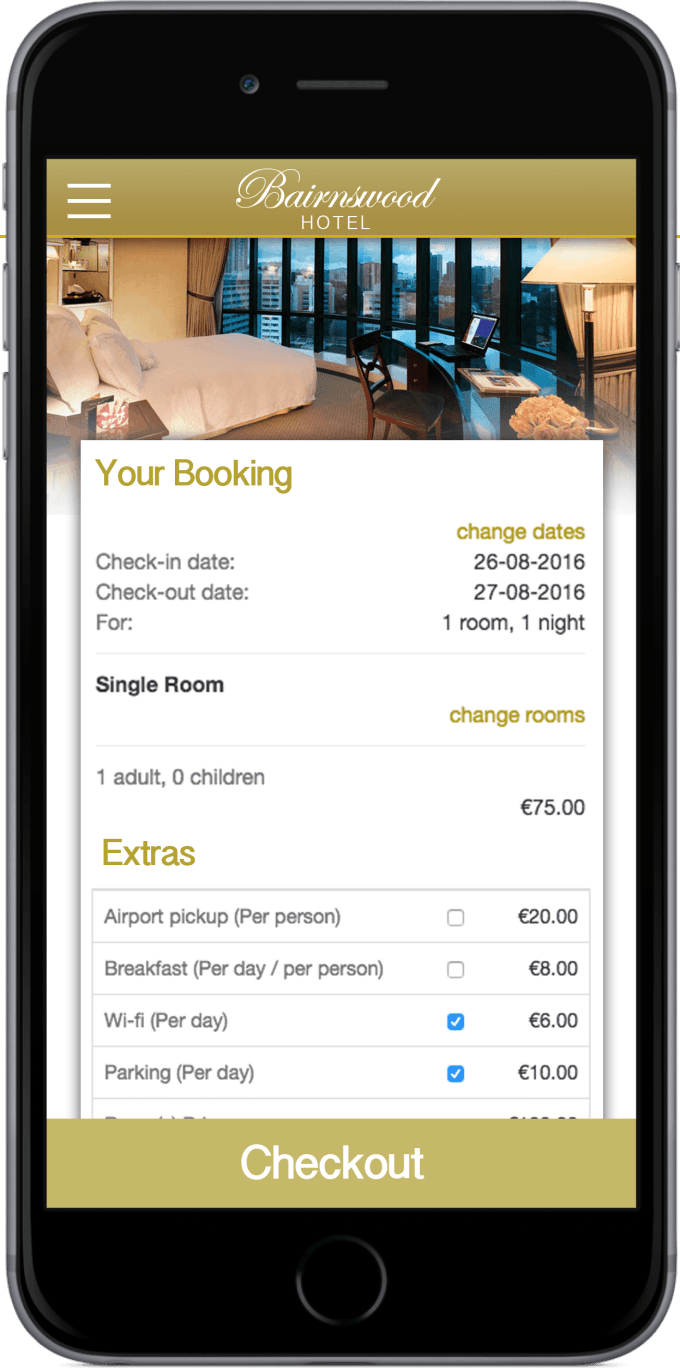 I will build a booking system for hotels