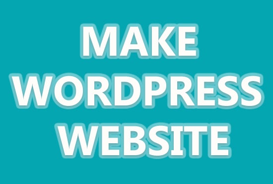I will build professional wordpress website