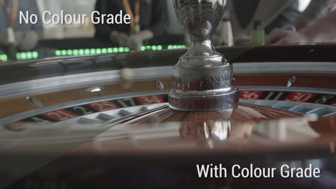 I will color correct and grade any video
