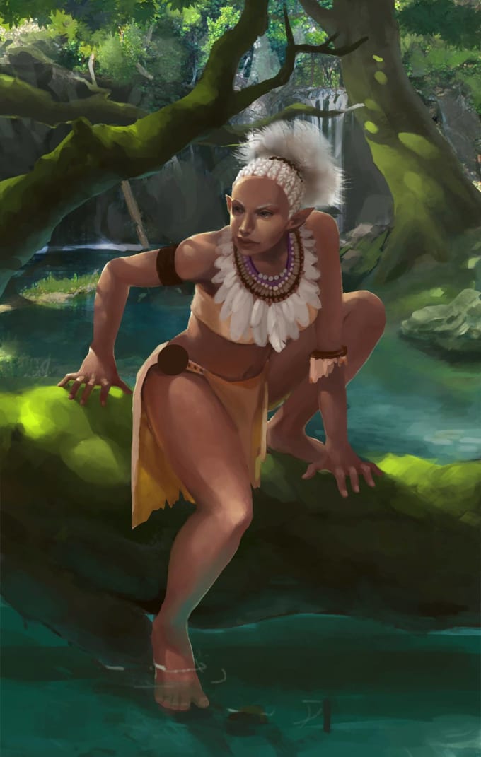I will concept art and illustration
