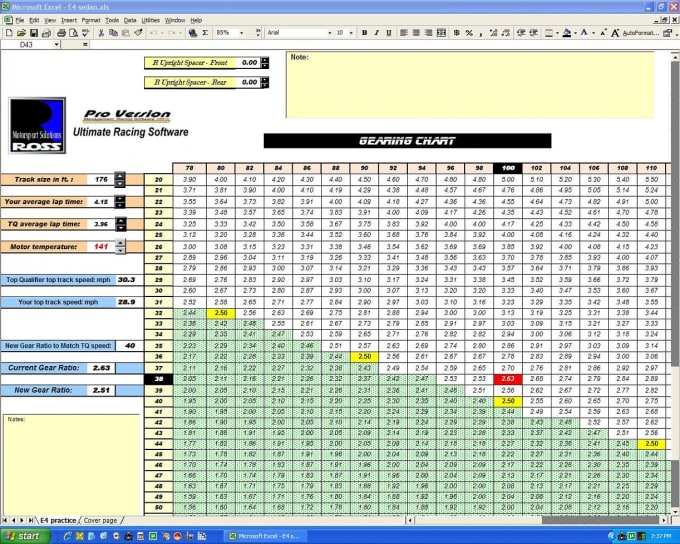 I will create a simple calculating software in ms excel