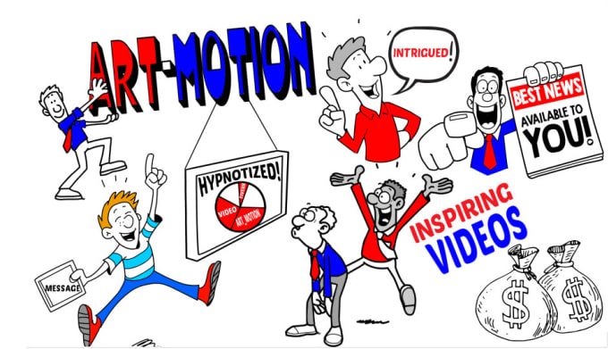 I will create a superb white board animation